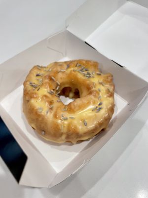 Lavender donut  at Donut Friend - DTLA in Los Angeles