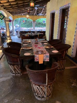 Patio at Maria Corona in Cabo San Lucas