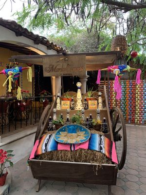 Entry cart at Maria Corona in Cabo San Lucas