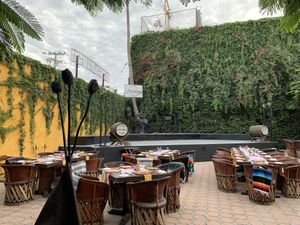 Stage at Maria Corona in Cabo San Lucas