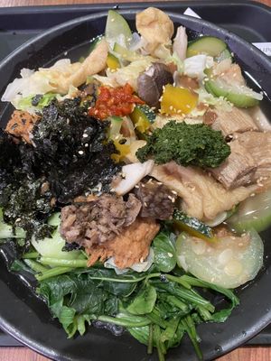 Final result!  at Vege Creek 蔬河 - Shin Kong Mitsukoshi Xinyi in Taipei