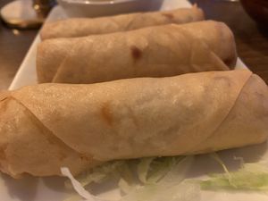 VG spring rolls  at Nem Nem in North London