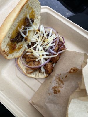 Vegan Hawaiian  at The Urban Bean in Orange Park