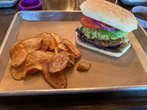 Southwest Black Bean Burger at The Urban Bean in Orange Park