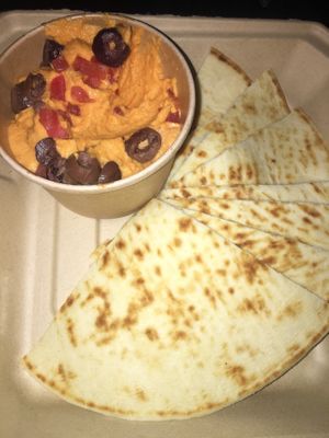 Pita & Hummus  at The Urban Bean in Orange Park
