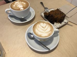   at Rum Baba Coffeeroasters in Amsterdam