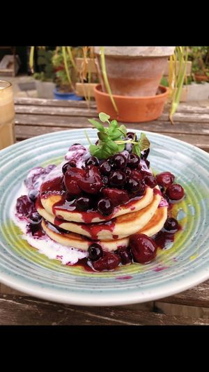 Pancakes  at WAVE in East London