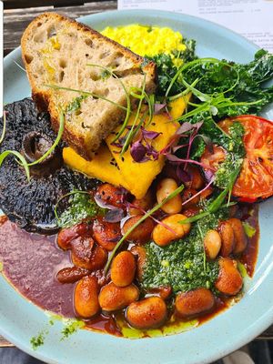 Breakfast bowl at WAVE in East London