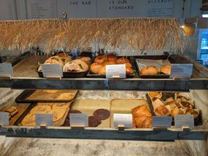 Bakery case at WAVE in East London
