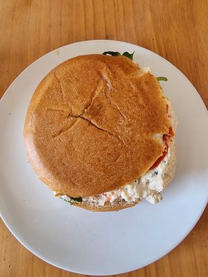 Breakfast brioche at WAVE in East London