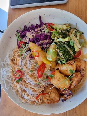 Beach bowl at WAVE in East London