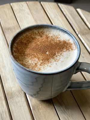 Chai with cordyceps  at WAVE in East London