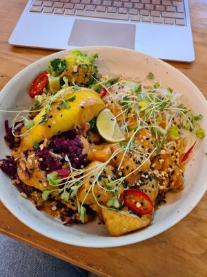 Beach bowl at WAVE in East London