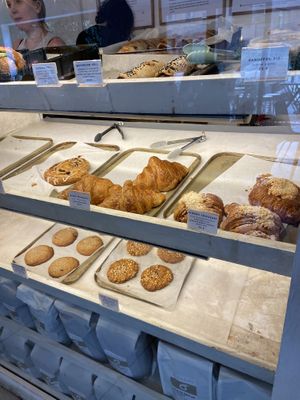 Some of the pastries  at WAVE in East London