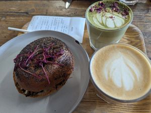 NYC brisket brioche - recommended at WAVE in East London