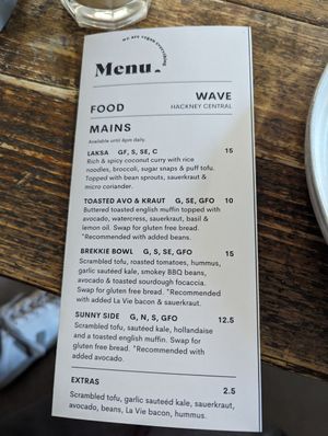  at WAVE in East London