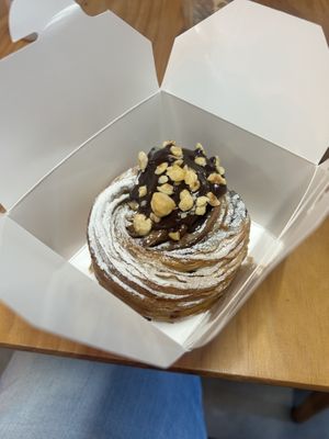 Hazelnut roll   at WAVE in East London