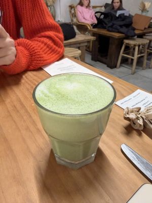 Adaptogenic matcha  at WAVE in East London