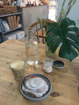 The prettiest cafe aesthetic 💕 at WAVE in East London