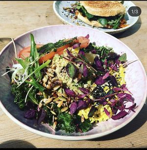 Salad at WAVE in East London