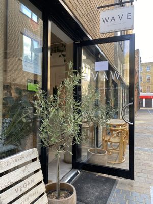 Entrance at WAVE in East London