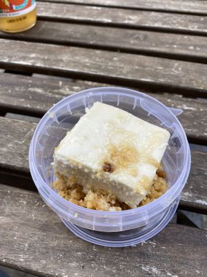 Lemon cheezcake at WAVE in East London