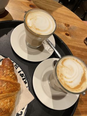 Soy latte  at Torrefazione Cannaregio in Venice
