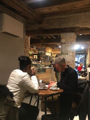 Inside  at Torrefazione Cannaregio in Venice