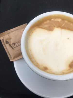 Soy cappuccino  at Torrefazione Cannaregio in Venice