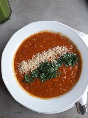 Lentil soup. Absolutely reccomend! at Caffe Miasto in Warsaw