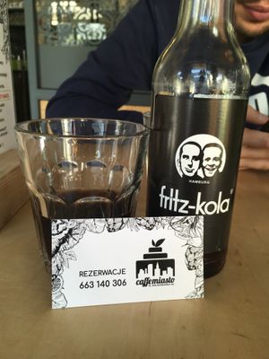 Fritz-kola 🙏 at Caffe Miasto in Warsaw