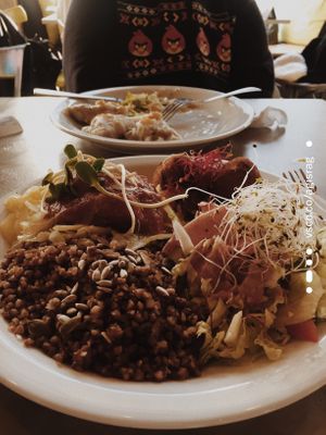 Lunch of the day at Caffe Miasto in Warsaw