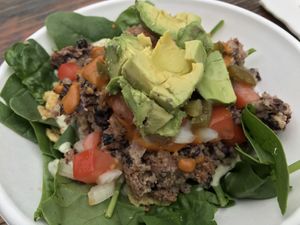  NOT-cho Burger Bowl at Sage Against The Machine in Bellingham