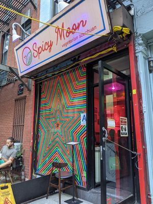 Exterior at Spicy Moon - 6th St in New York City