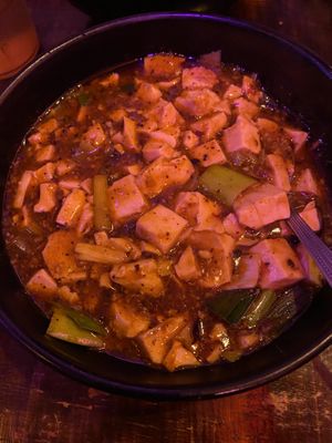Mapo Tofu at Spicy Moon - 6th St in New York City