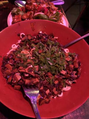 Zha jiang noodles  at Spicy Moon - 6th St in New York City