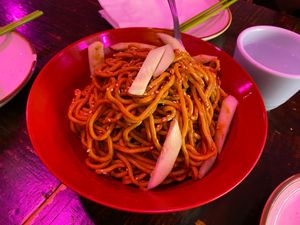 Cold Sesame Noodles at Spicy Moon - 6th St in New York City