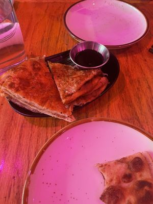 Scallion pancakes soooooo yummy  at Spicy Moon - 6th St in New York City