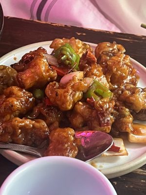 Kung pao tofu   at Spicy Moon - 6th St in New York City