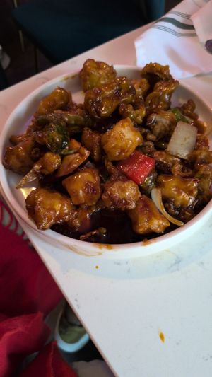 Kung pao at Spicy Moon - 6th St in New York City