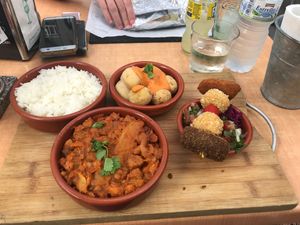 Plato combinado  at Fat Frank in Gran Canaria