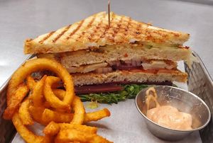 Bombay grilled sandwich at Kesar's in East Windsor