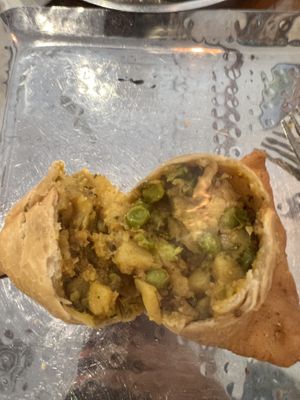 samosa   at Kesar's in East Windsor