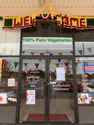 Exterior at Kesar's in East Windsor