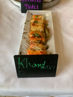 Khandavi  at Kesar's in East Windsor