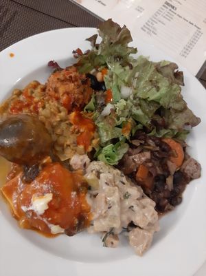 They have it all. at Jardim das Cerejas - Chiado in Lisbon