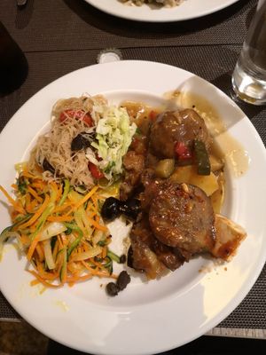 A small selection of the food at Jardim das Cerejas - Chiado in Lisbon