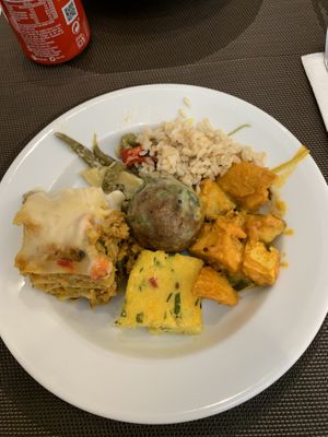 The lasagna was really delicious!  at Jardim das Cerejas - Chiado in Lisbon