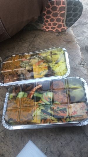 Take away sitting on the steps😄  at Jardim das Cerejas - Chiado in Lisbon