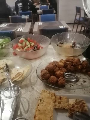 buffet  at Jardim das Cerejas - Chiado in Lisbon